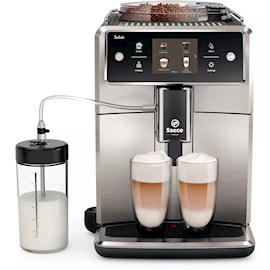 ყავის აპარატი Philips SM7683/00 Saeco Xelsis, 1.7L, Automatic Coffee Machine, Black/Silver